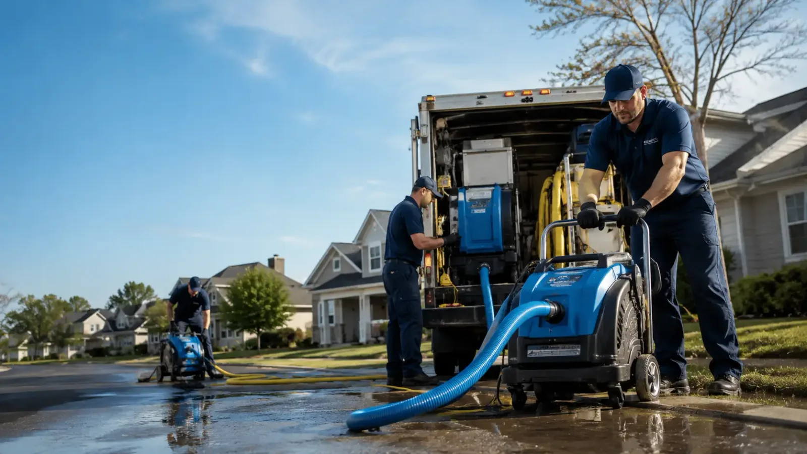 Flood Damage Cleanup in Niagara University, NY